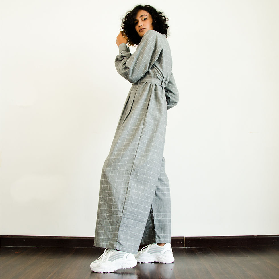 Thumbnail: Overall Jumpsuit Side View