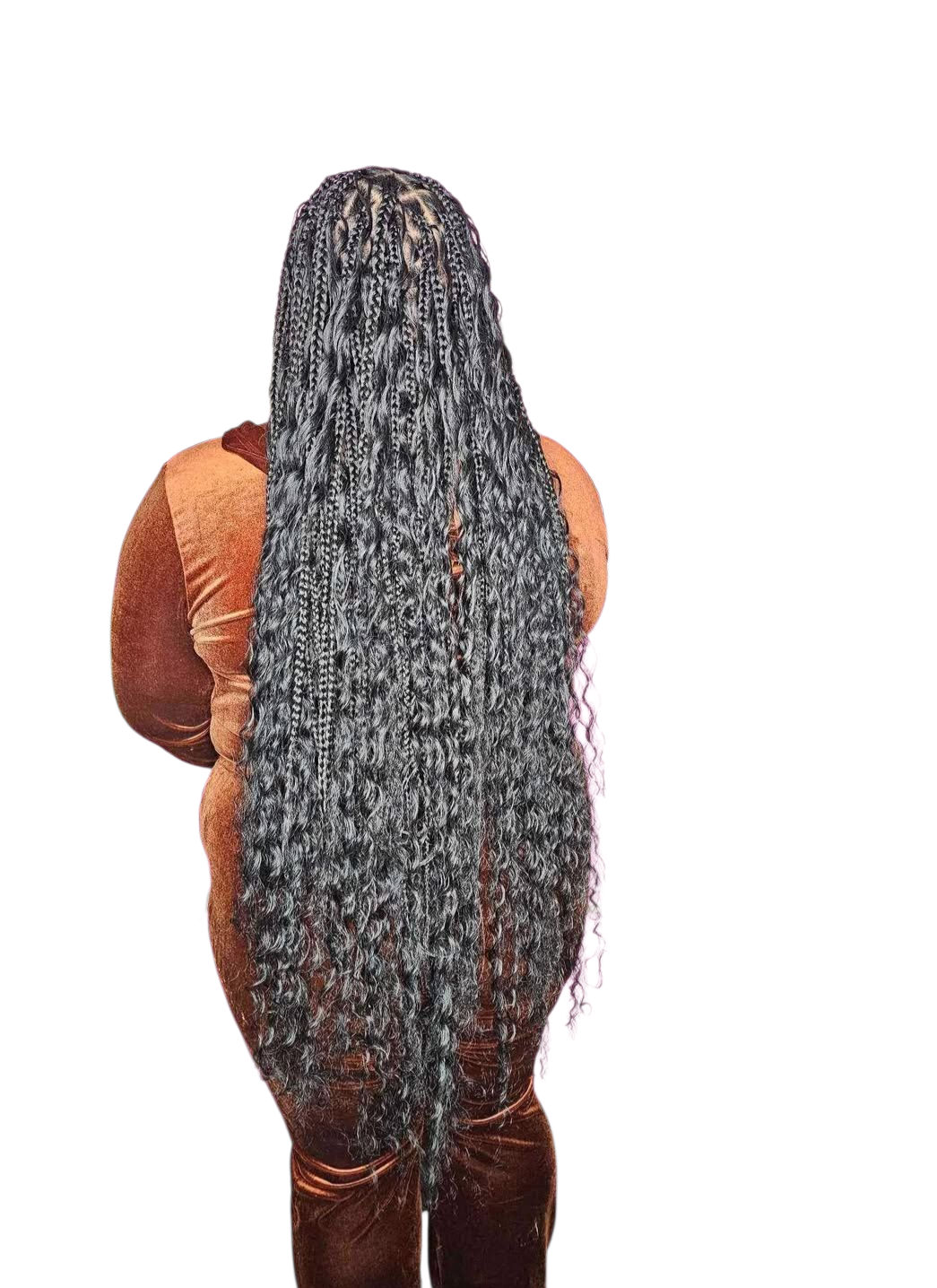 Long bohemian braids 