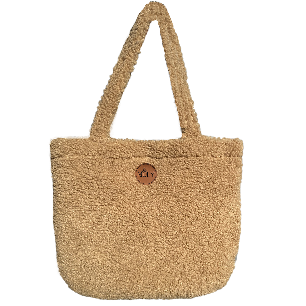 Teddy Tote Çanta Camel