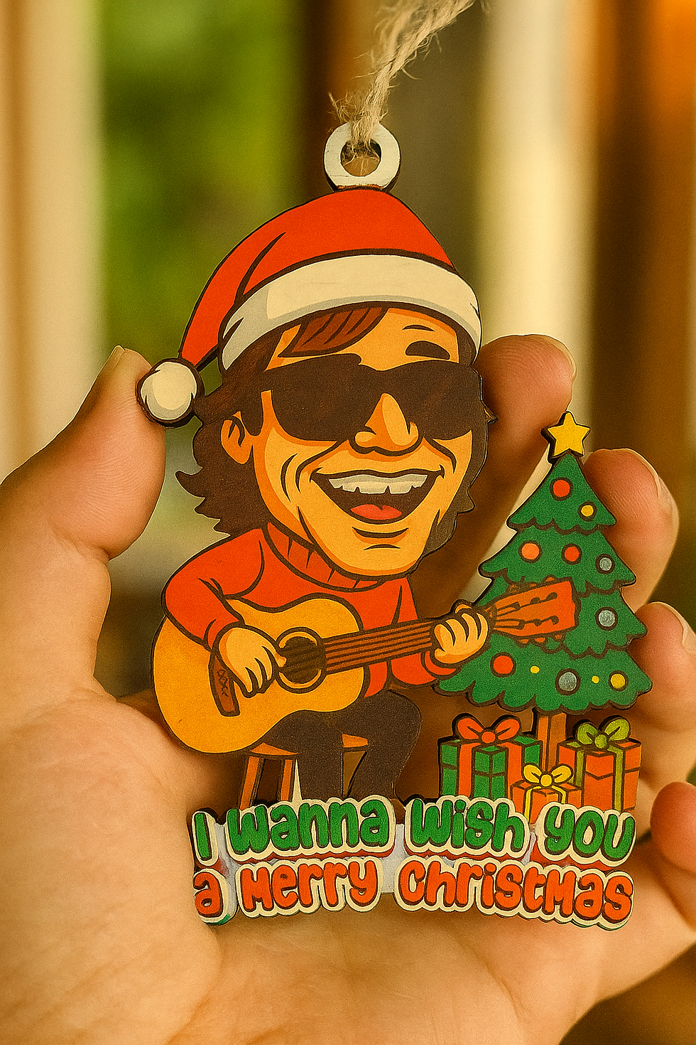 Thumbnail: Ornamento de Navidad de Jose Feliciano "I wanna wish you a merry christmas"