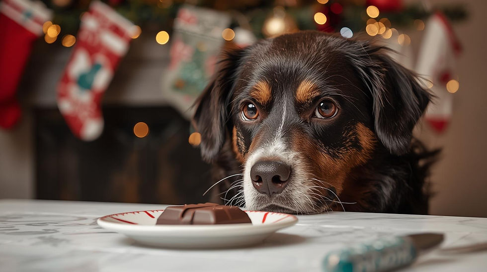 🎄 Les dangers du chocolat pour les chiens : un risque majeur à l’approche de Noël