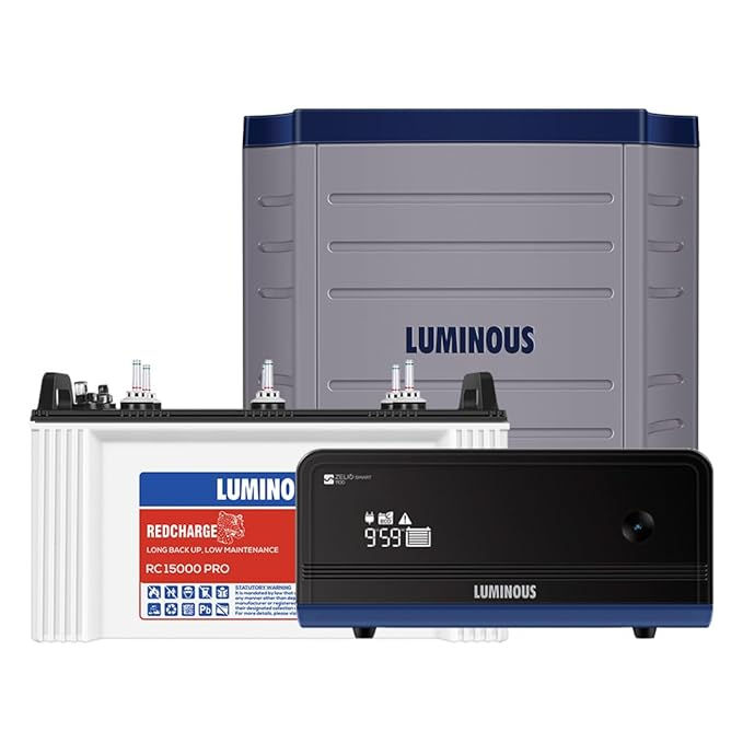Luminous Inverter & Battery Combo with Trolley