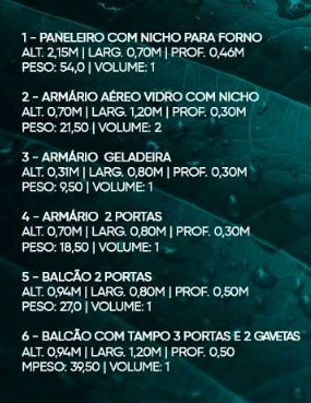 Miniatura: Cozinha Modular 148