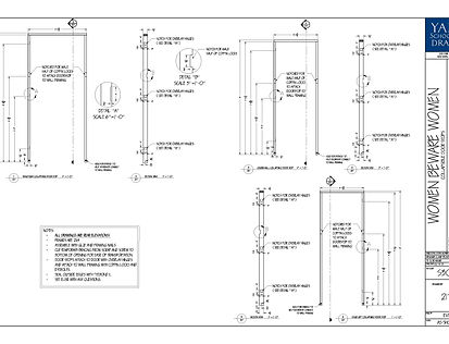 Women Beware Women - Collapsible Door Stop Jam Draft
