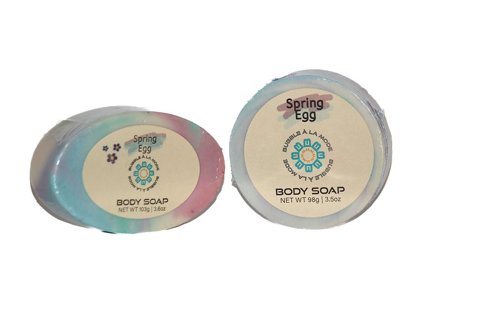 Thumbnail: Two Spring Egg body soaps