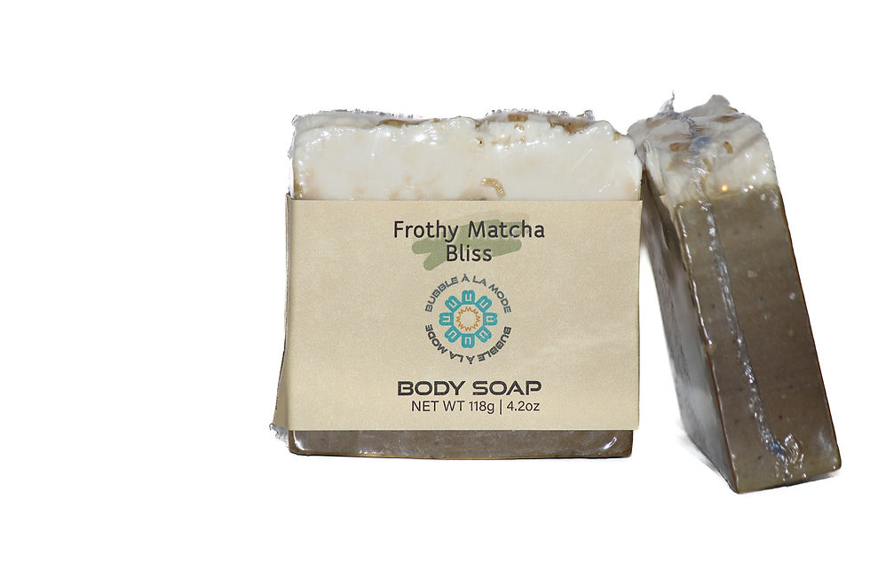 Thumbnail: Frothy Matcha Bliss Body Soap