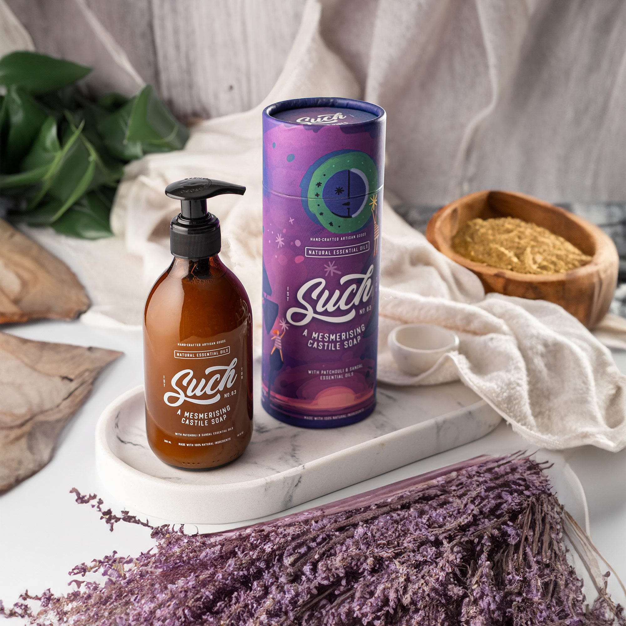 Such a Mesmerising Doğal Kastil Sıvı Sabun Büyüleyici Paçuli & Sandal