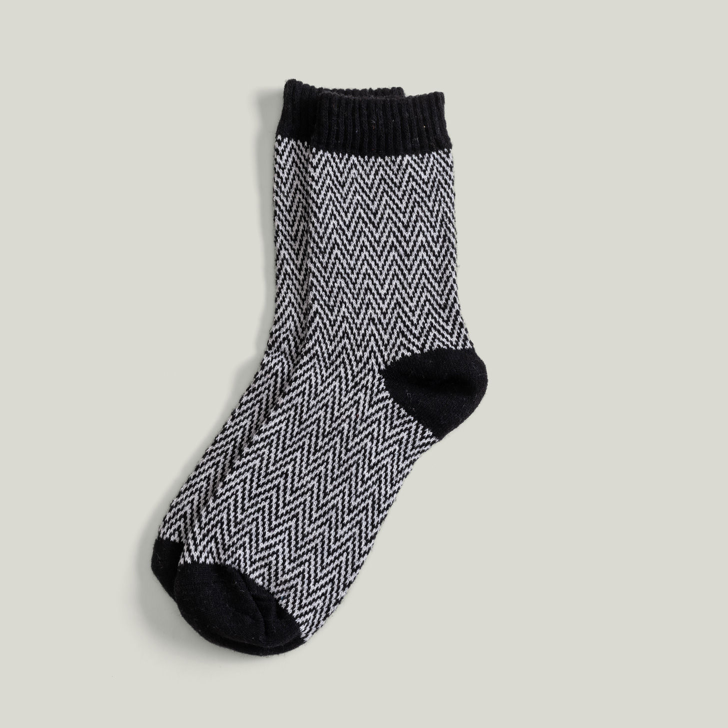 AnOther Kışlık Desenli Yün Çorap