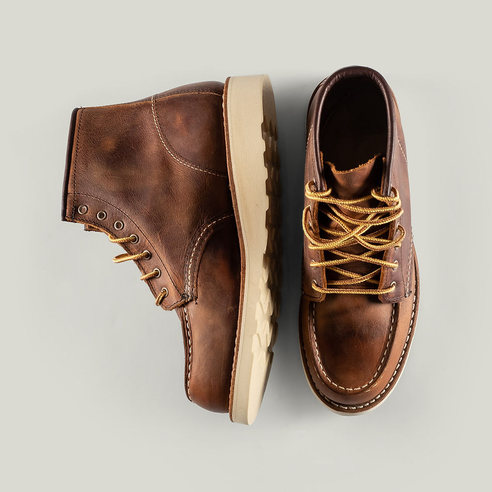 Küçük resim: Red Wing Shoes 6-Inch Classic Moc Toe Deri Bot