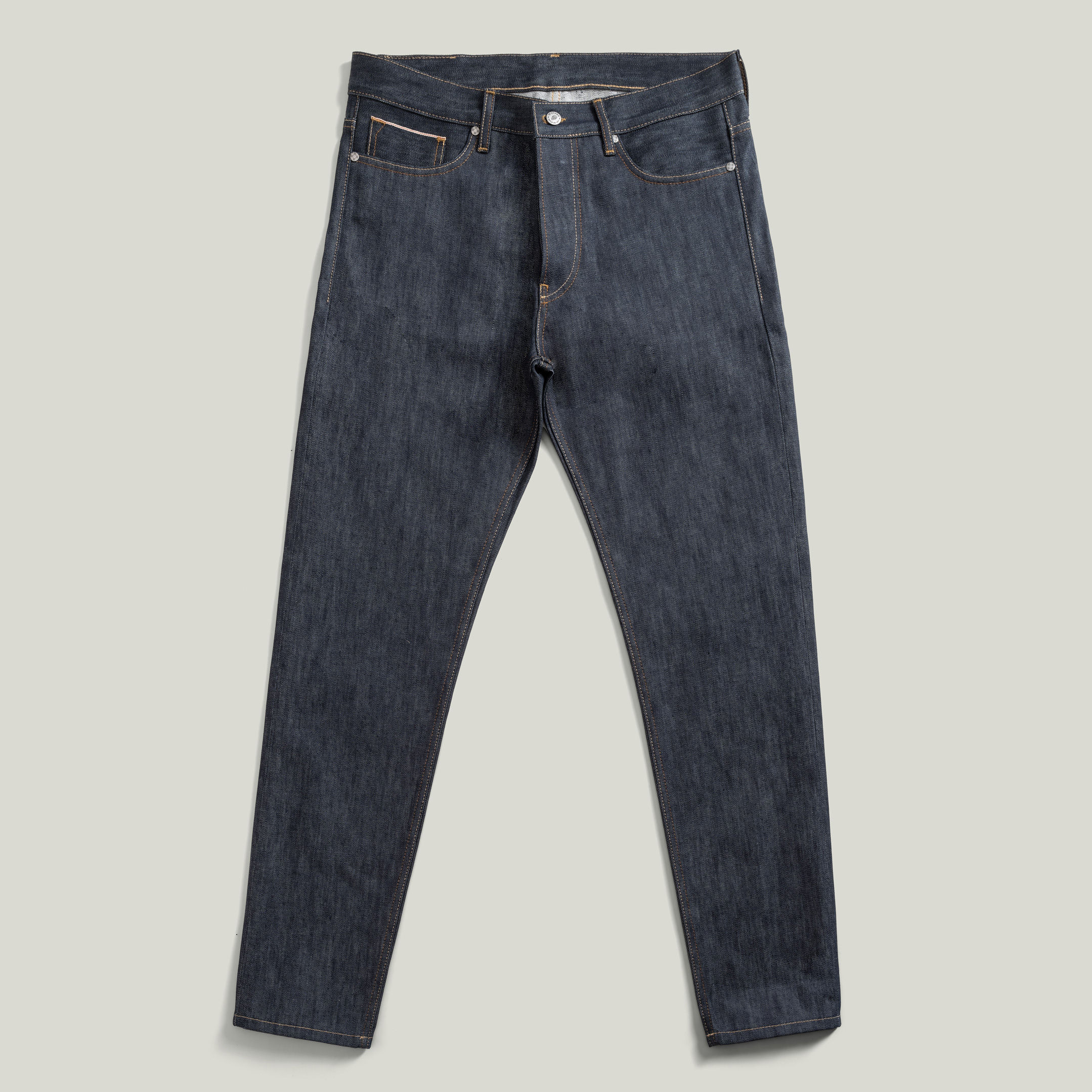 CraftsMan's İndigo Selvedge Ham Denim Straight Pantolon