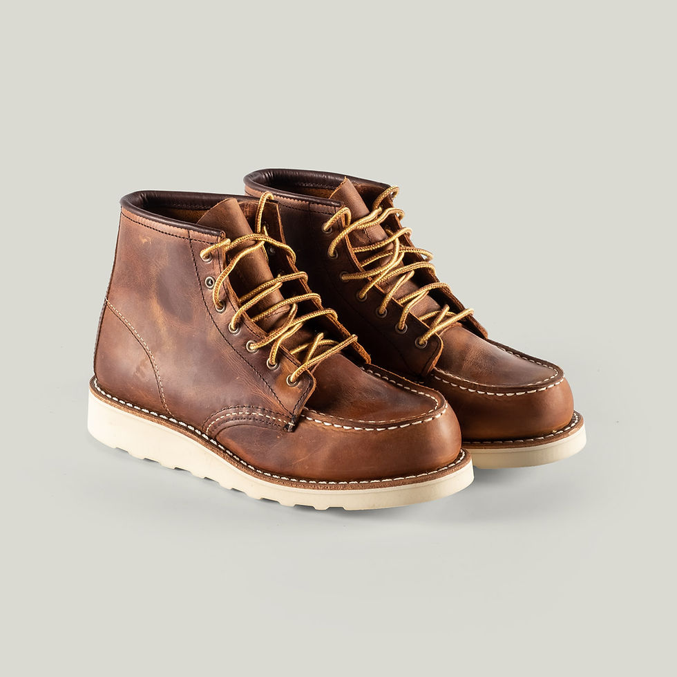 Küçük resim: Red Wing Shoes 6-Inch Classic Moc Toe Deri Bot