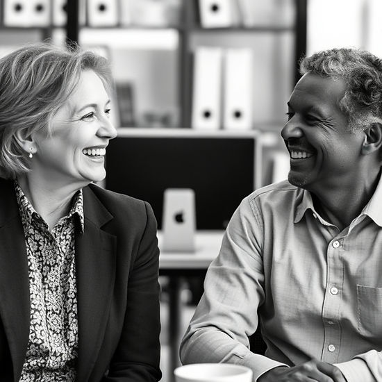 black and white two mature people (non-white) sitting at work smiling at each other_edited.jpg