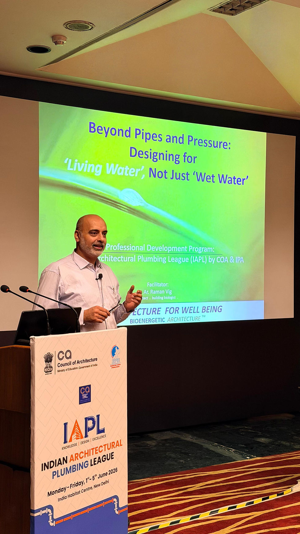 DESIGNING FOR ‘LIVING WATER’