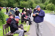 A photo of people watching the 6M national Championships at Bournville June 2026