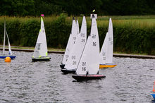A photo of yachts racing in the 6M National Championship at Bournville June 2026