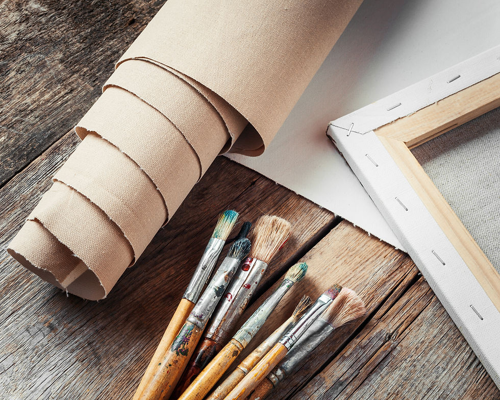 Art Supplies Display