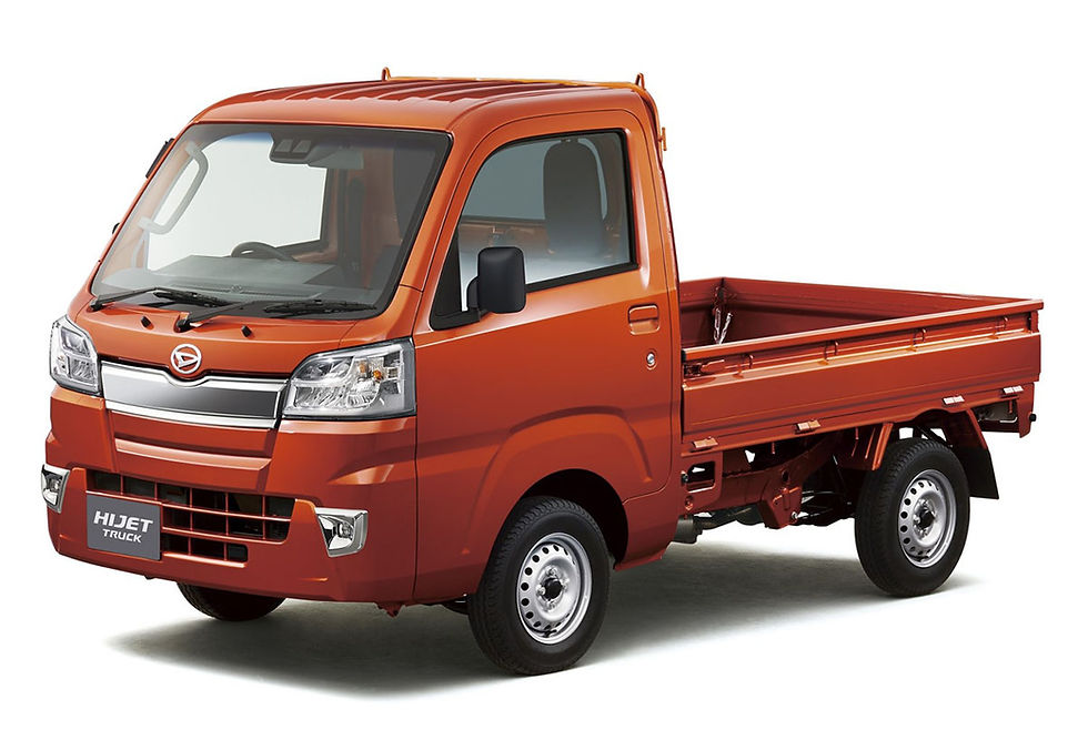 HIJET Kei Truck Orange