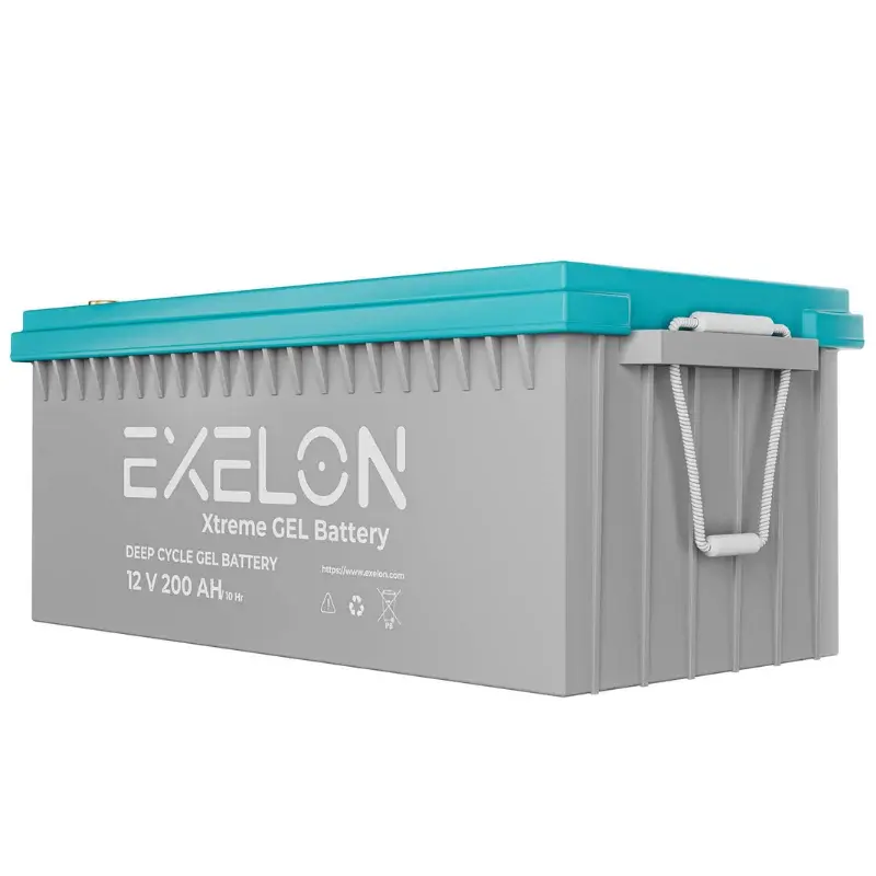 Küçük resim: EXELON 12 V 200 AH DERİN DEŞARJ JEL AKÜ