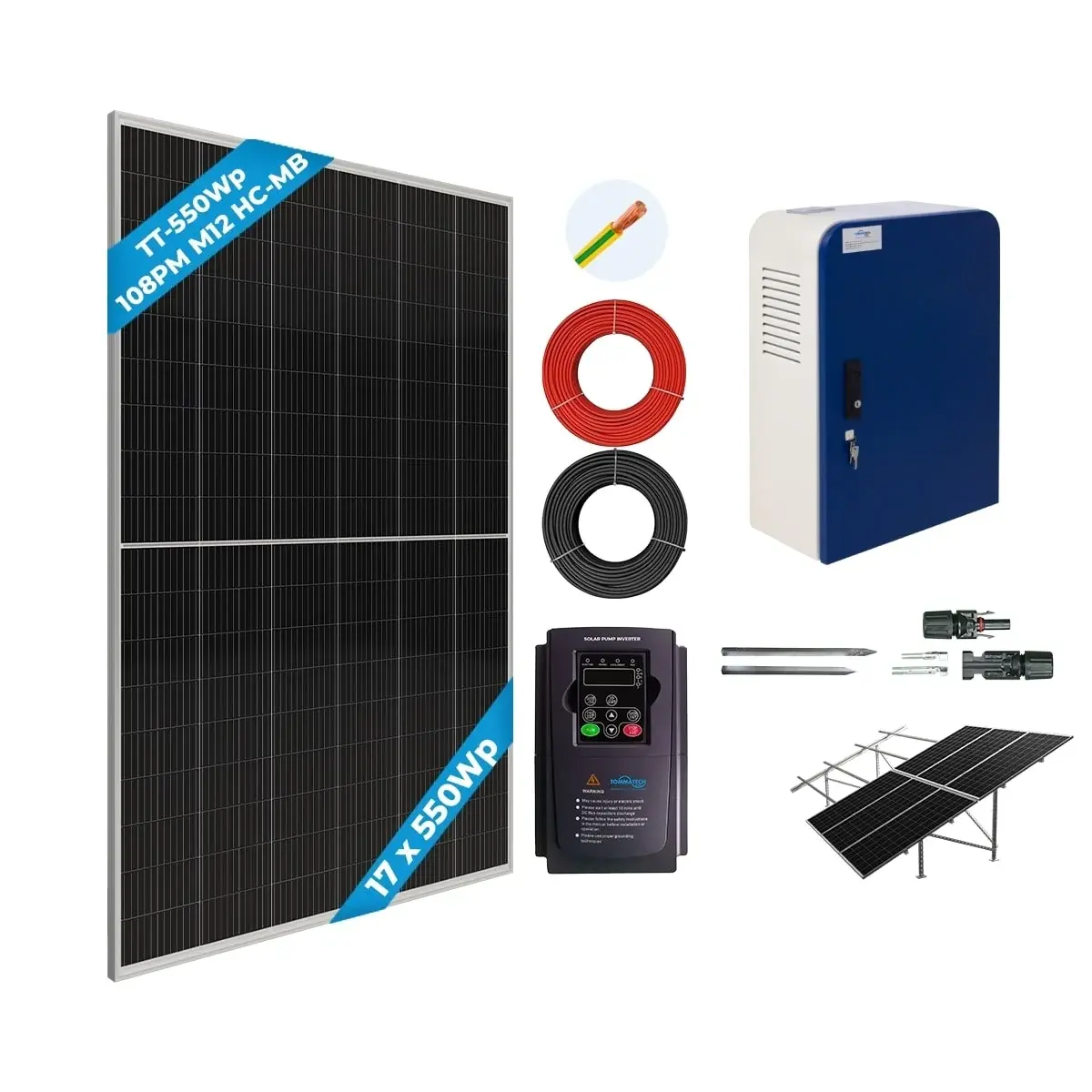 5.5HP-4KW 3 FAZ  400V Pompa İçin Sulama Paketi
