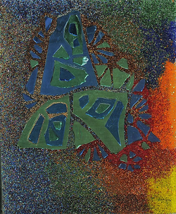 Fantasy, 2003, beads, glass