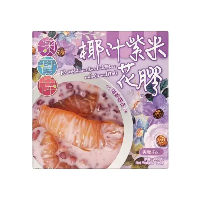 縮圖：椰汁紫米花膠糖水