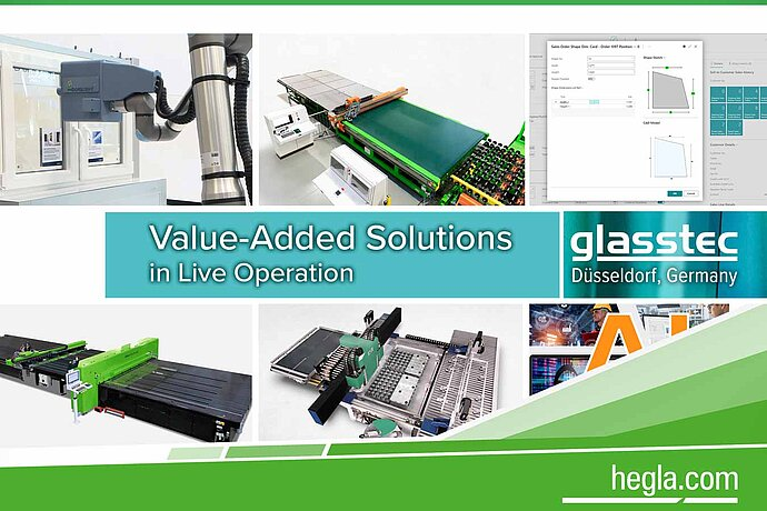 glasstec 2026: Value-added solutions in live operation