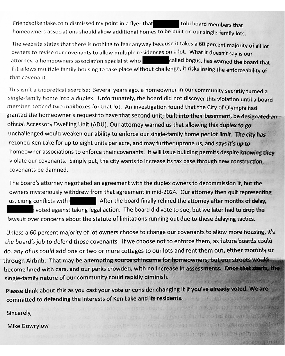 This ADU case has cost our LCC HOA tens of thousands of dollars in legal fees, it's worth understanding what happened.
