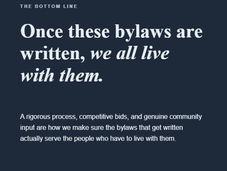 A Special Meeting on the Bylaws Revision Effort