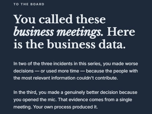 What We Lose When the Community Can't Speak