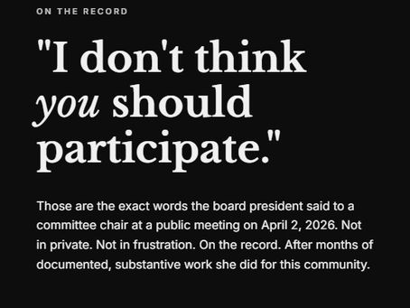 The Cost of Participation