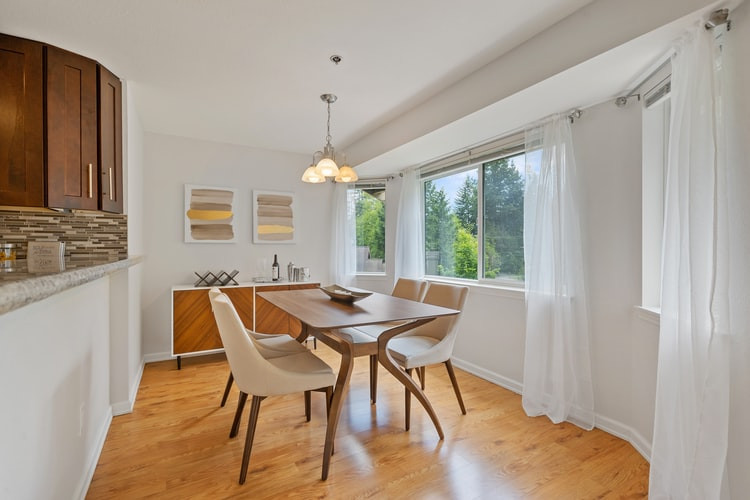 White And Brown Dining area Remodel Concept