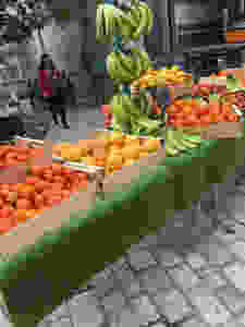 Fruit, Market, Stall,