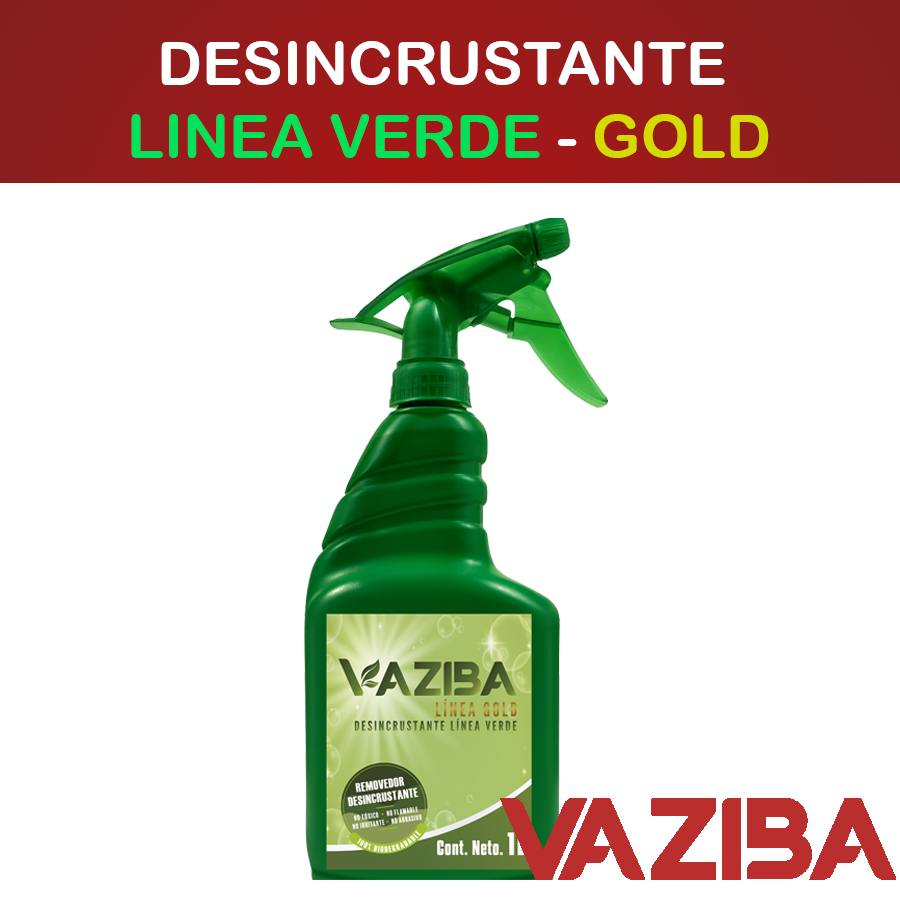 LITRO DESINCRUSTANTE LINEA VERDE GOLD