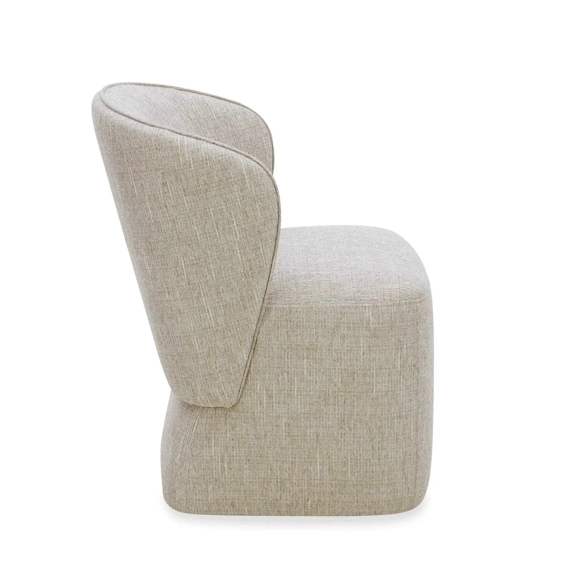 The Embrace Dining Chair on Casters Set of 2
