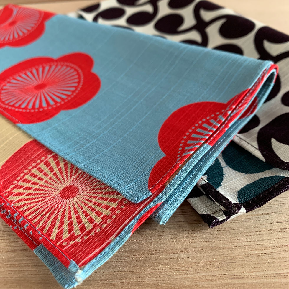 Thumbnail: ACCESSORIES - Double-sided Furoshiki bento wrapping cloth