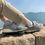 Thumbnail: Misty blue tabi ankle socks - Japan Tabi Socks
