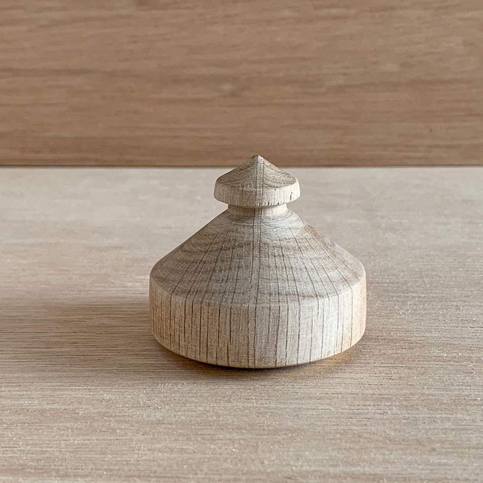 Miniature : Dessus en bois de combat Yame Kenka Koma