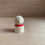 Miniature : Poupée en bois de bonhomme de neige