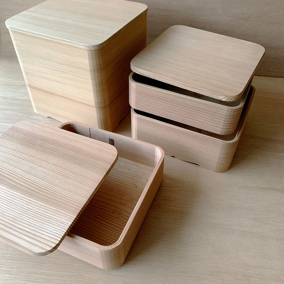 wood bento box, Japanese lunch box