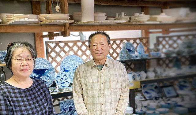 GOENNE | Japanese Hand-painted Porcelain Whales | Japan Heritage GOENNE | Japanese Hand-painted Porcelain Whales | Japan Heritage