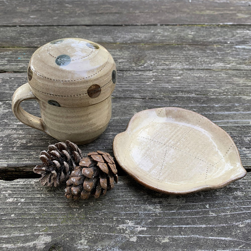 Mix-and-Match Customize Handmade Pottery Gift Set | Acorn and