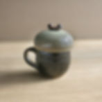 acorn pottery, hand made pottery from Japan, Japanese pottery, Japanese hand-thrown pottery