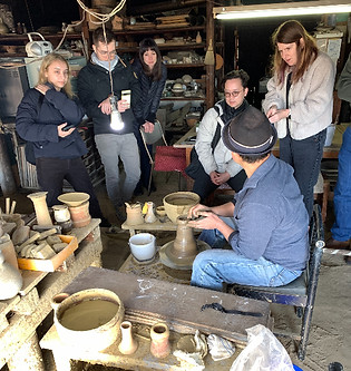 Japan pottery travel workshop