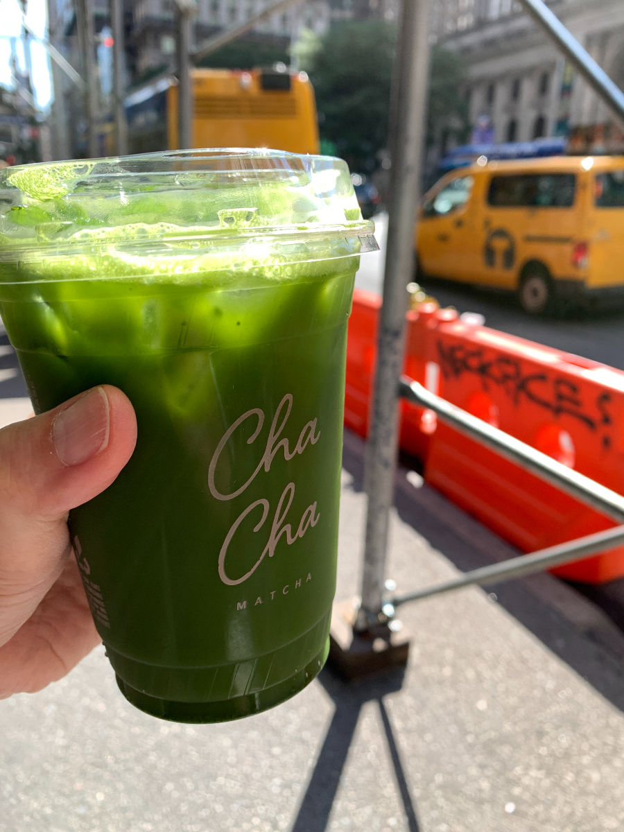 matcha cafe in NYC