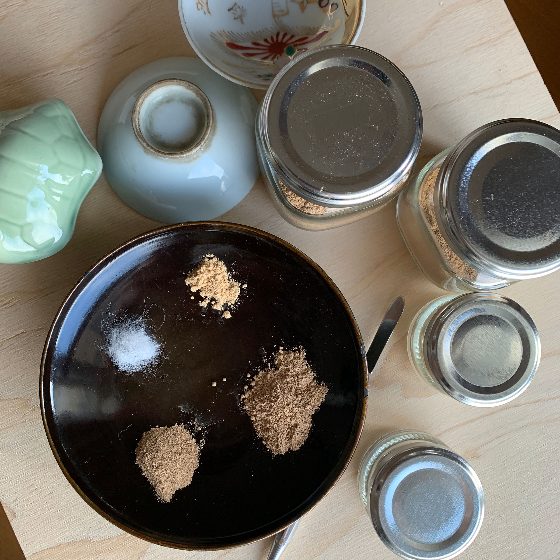 Kintsugi repair base powder, tonoko, jinoko, kintsugi supplies