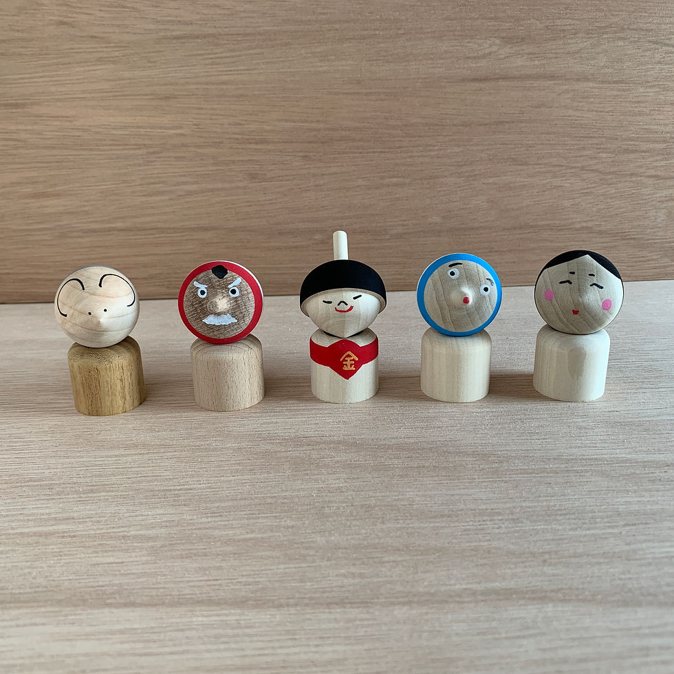 Miniature : OKAME Top-Doll en bois