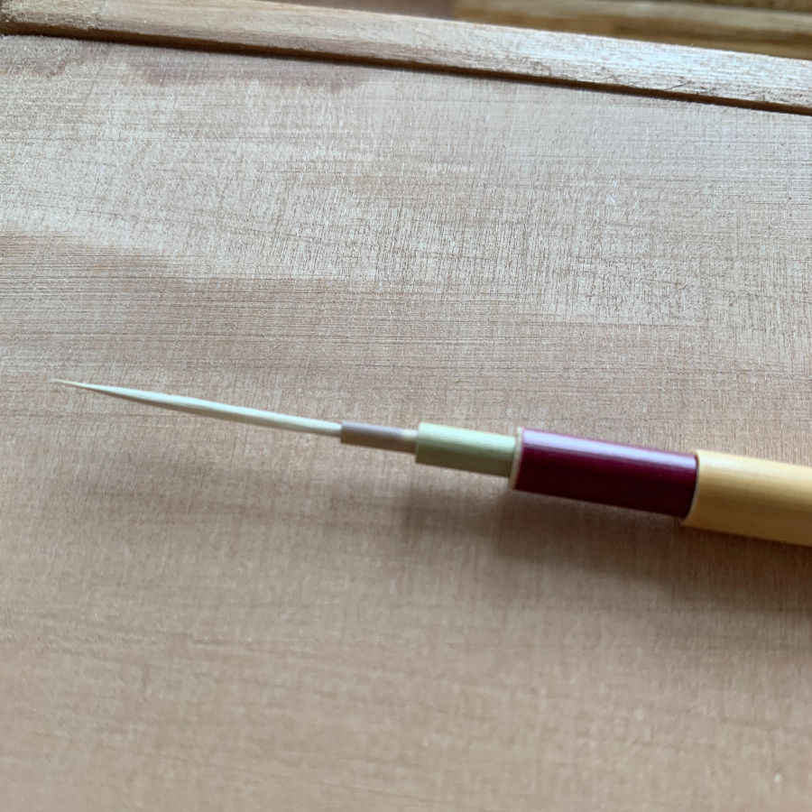 Thumbnail: maki-e brush for kintsugi, Japan handmade brushes