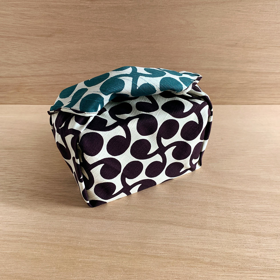 Thumbnail: ACCESSORIES - Double-sided Furoshiki bento wrapping cloth