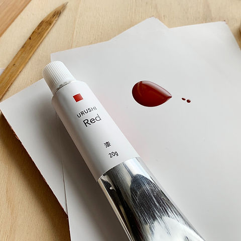 Urushi - Red Japanese Lacquer | Goenne Japan | Kintsugi Supplies