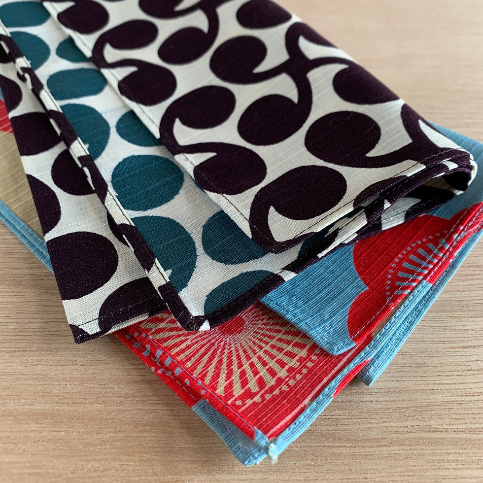 Thumbnail: ACCESSORIES - Double-sided Furoshiki bento wrapping cloth